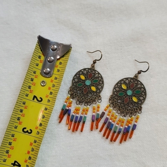 Y2K Vintage Boho gypsy Earrings - Picture 4 of 5
